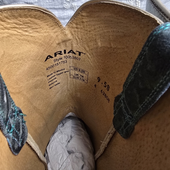 Ariat Womens Futurity Dash Mint Boots - Picture 13 of 16